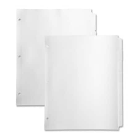 Business Source Index Dividers- Side Tab- .28in. Holes- 3HP- 8Tab- WE BSN36684